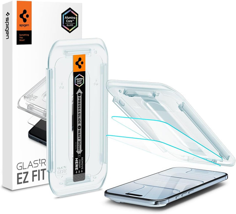 GLAStR EZ FIT for iPhone 16 Pro Max iPhone 17 Pro MAX Screen Protector Premium Tempered Glass - Case Friendly with Sensor Protection 2 PACK - iPhone Air