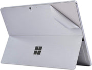 Skin Sticker for Surface Pro 7 / Pro 7 Plus 12.3 Inch Back Decal, Ultra-Thin Vinyl Decorative Laptop Cover Protector Accessories(Metallic Brushed Silver). - For Surfacae Pro 7 DB-Silver