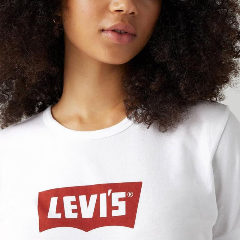 Graphic Iconic Tee for Women, Medium, White