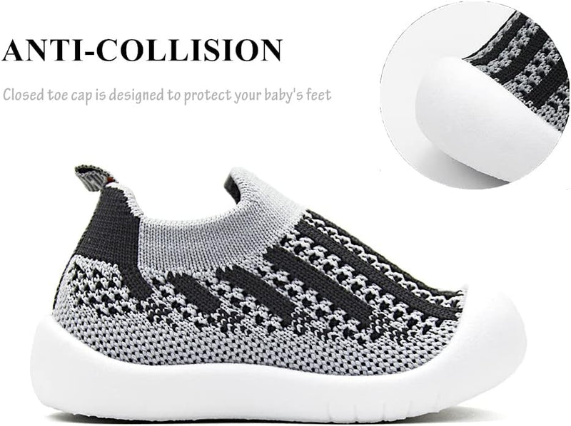 OAISNIT Baby Boy Girl Shoes Breathable Mesh Sneakers Lightweight Non-Slip Toddler Walking Shoes Infant First Walkers 6-24 Months