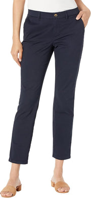 Women's Hampton Chino Pant - Solid Pants - Navy