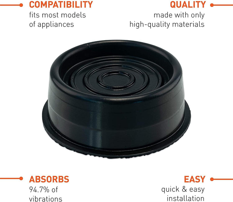 The Vibration Solution Isolating Pads for Washing Machines and Dryers 1
