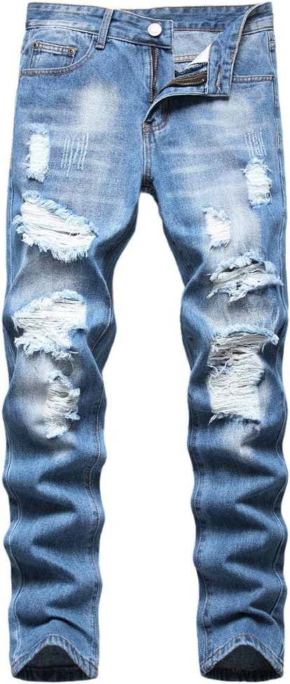 Men's Ripped Regular Fit Jeans – image 5