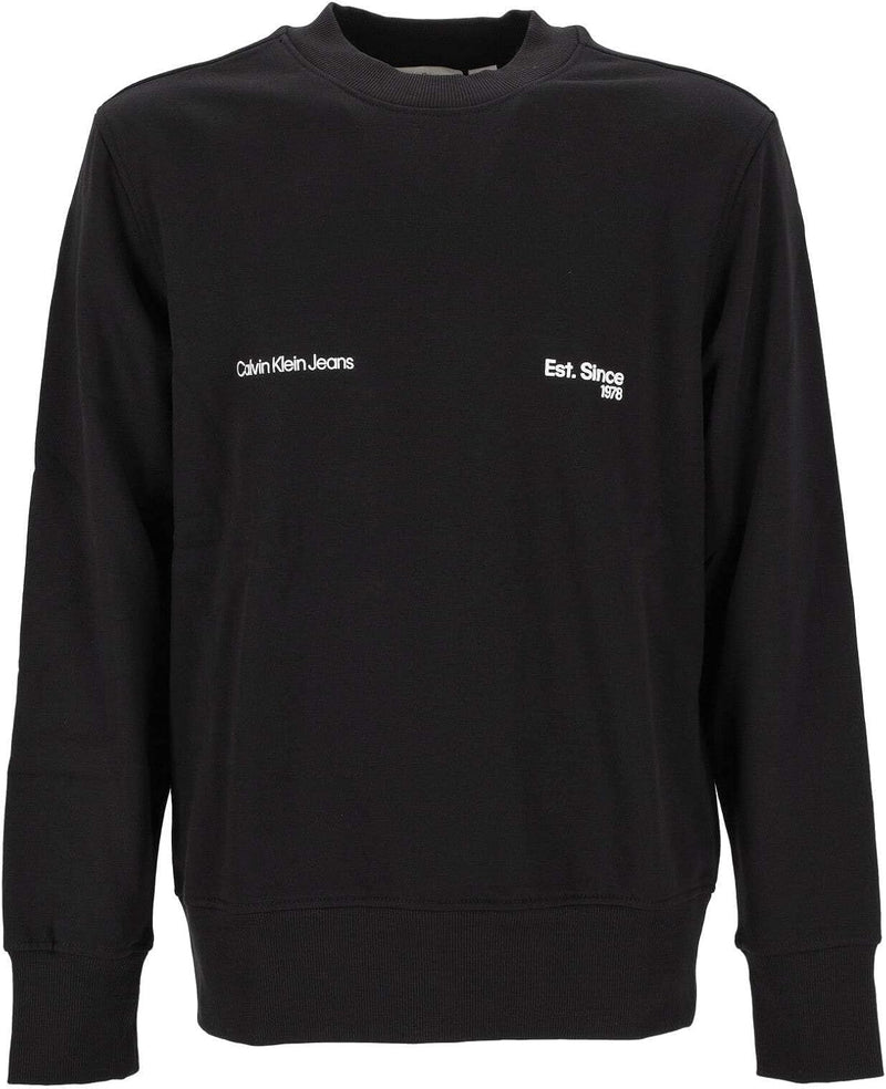 mens CALVIN KLEIN 1978 CR Sweatshirt - Ck Black