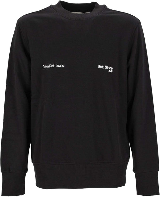mens CALVIN KLEIN 1978 CR Sweatshirt - Ck Black