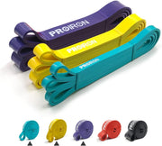 Pull Up Bands Heavy Duty Resistance Band Assisted Training Bands Ideal for Men and Women Crossfit,Assisted Pull-ups, Body Stretching,Powerlifting,Physical Therapy - #C - 3-Set(green + yellow + purple) Traditional