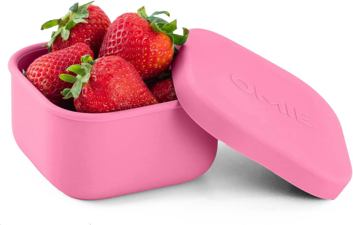 OmieBox Silicone Leakproof Snack Containers To Go, Food Storage Containers with Lid - BPA Free, Airtight, Dishwasher and Freezer Safe, Oven Safe - 9.4 ounces – image 5