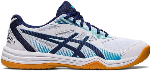 UPCOURT 5, Men's INDOOR SPORT SHOES, PEACOAT/SHOCKING ORANGE, 41.5 EU Narrow