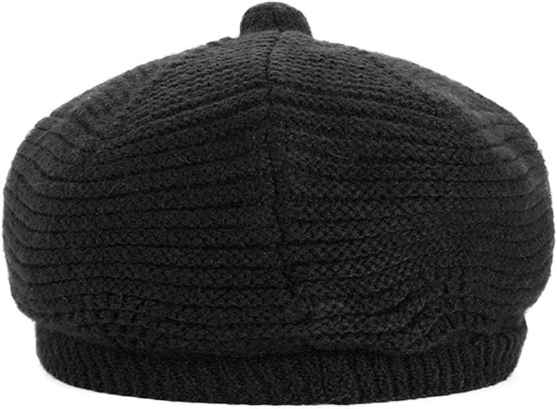 Muryobao Women's Winter Warm Slouchy Cable Knit Beanie Skull Hat with Visor