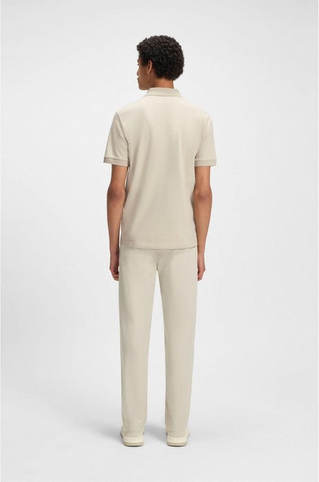 BOSS Men's Passenger Slim Fit Stretch Cotton Polo Shirt with Logo Patch