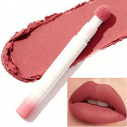 5-Piece Velvet Matte Lipstick Set, Waterproof Long-Lasting Cushion Lip Cream, Non-Stick Transfer-Resistant Moisturizing Makeup with Pink Red Purple Brown Shades