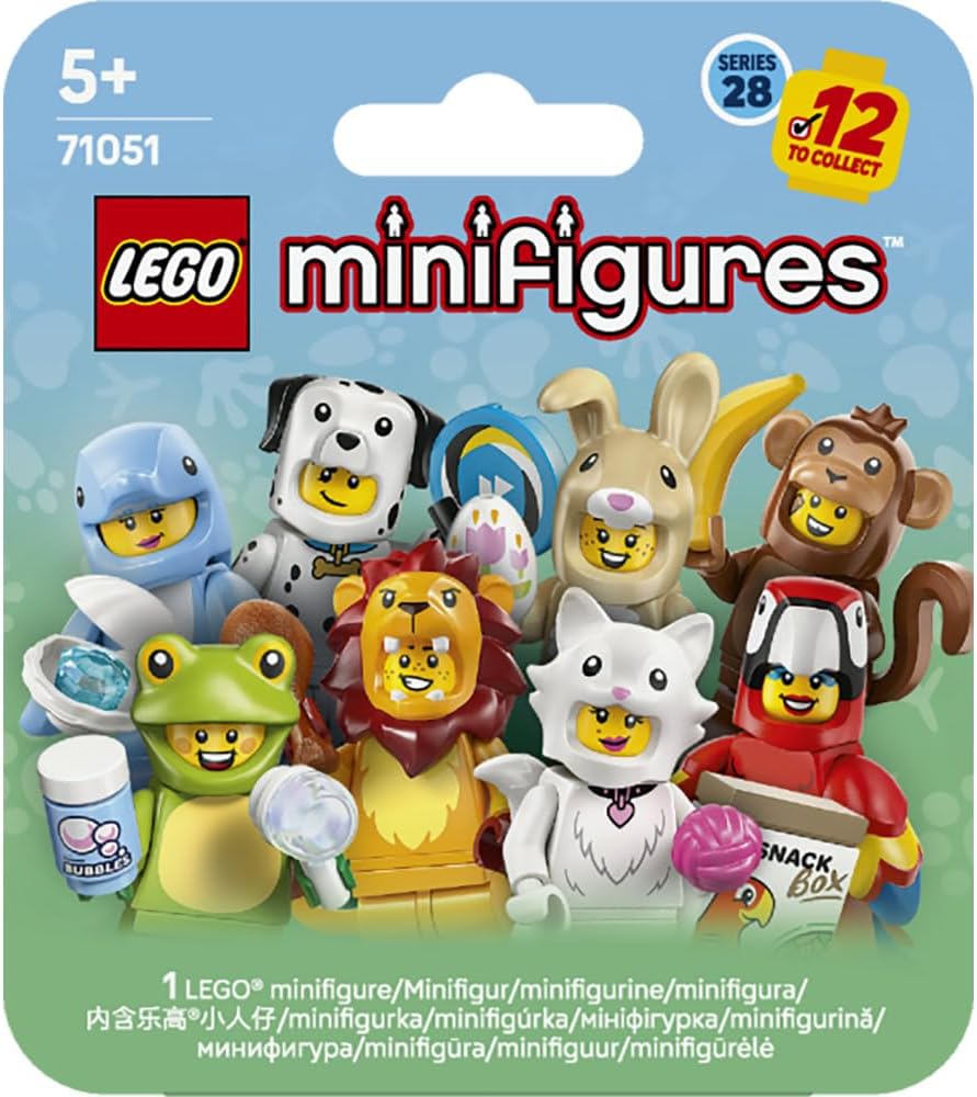 LEGO Minifigures Animal Series 28 - Blind Box - Get 1 of 12 Collectible Toys - Figures incl. Lion, Bunny, Cat & Dolphin - Party Bag Fillers for 5+ Year Old Boys & Girls - 71051 – image 11
