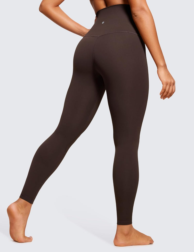 CRZ YOGA Women's Butter Luxe Leggings 25 Inches - High Waisted Buttery Soft Comfort Lounge Leggings
