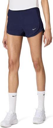 womens Tempo Dri-FIT Mid Rise 3" Shorts (pack of 1) - MIDNIGHT NAVY/MIDNIGHT NAVY/MIDNIGHT NAV