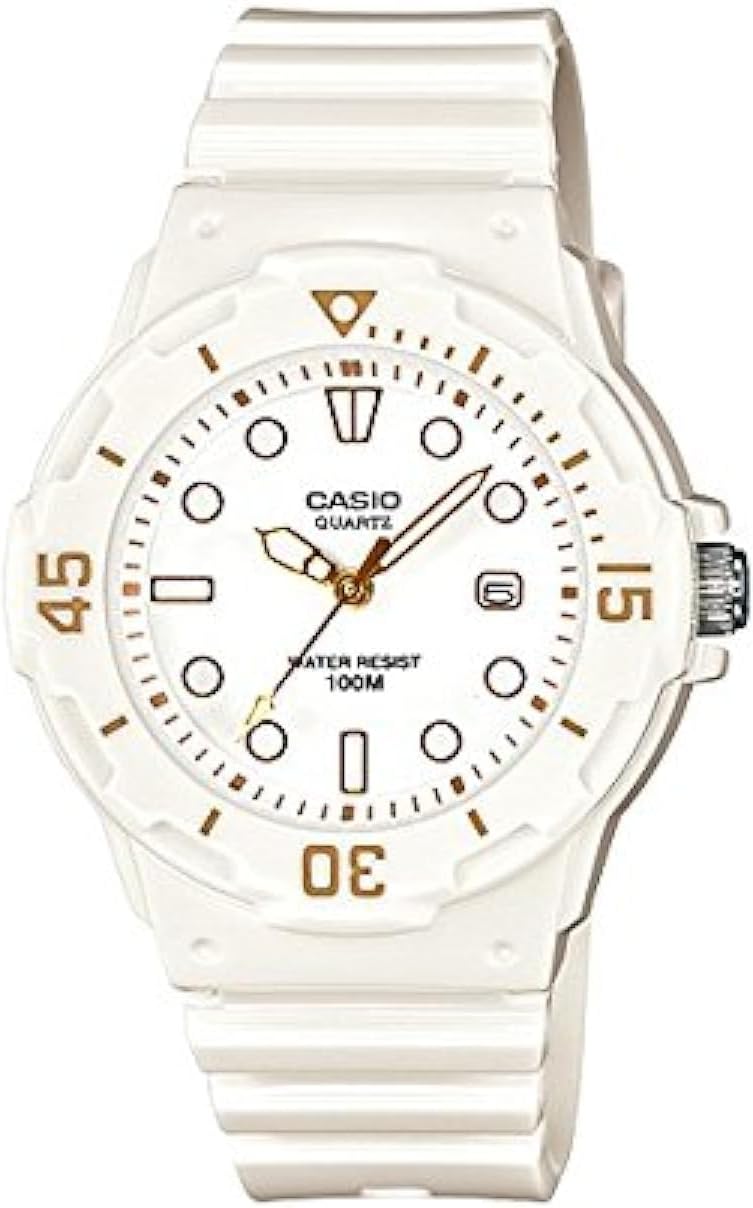 Casio Girls Quartz Watch, Analog Display and Resin Strap