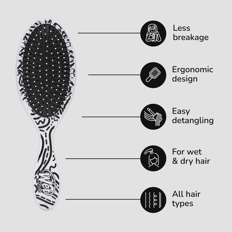 Wet Brush Original Detangler, Black
