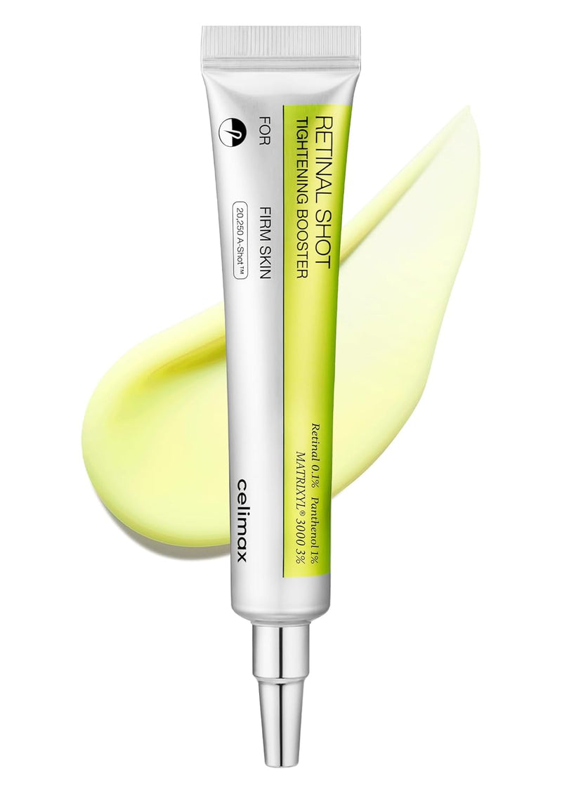celimax The Vita A Retinal Shot Tightening Booster | with Liposomized Retinal, Matryxyl, Pore Minimizer, Wrinkles & Fine Lines, Firmer Skin, 15ml