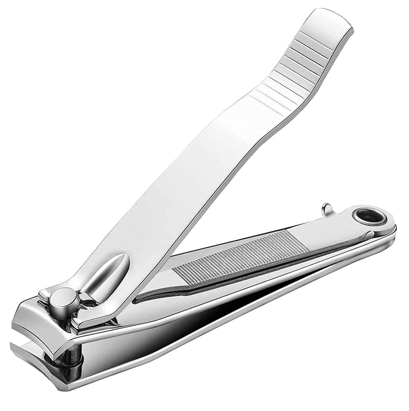 Blockbreakers Professional Heavy Duty Stainless Steel Nail Clippers Blockbreakers Nail Clippers for Women Men Kids Pedicure and Manicure Silver