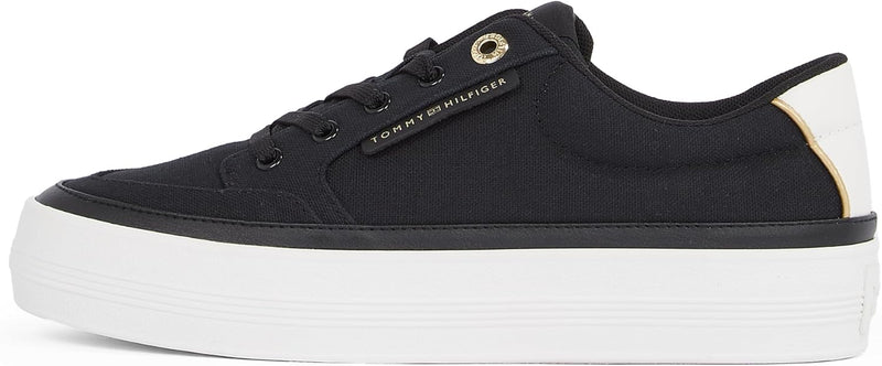 ESSENTIAL VULC TEXTILE SNEAKER womens Sneakers - Black