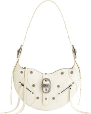 Women's Tessa Shoulder Bag - Crushed White