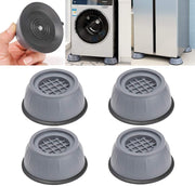 Showay Noise Cancelling Washing Machine Support, Washer And Dryer Anti-Vibration Pads, Slip Anti Vibration And Noise Reducing Rubber Washing Machine Feet Pads, Dr-01, Pack Of 4