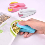COOLBABY NO Portable Mini Sealing Machine Household Heat Sealer Capper (Purple)