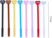 50 Pack Cute Cartoon Pens Animal Writing Pens 0.5 mm Assorted Styles Pens Stationery for Office School Student Kids Present,Classroom, Party Favors, Goodie Bags Fillers, Birthday Day Gifts and Prize