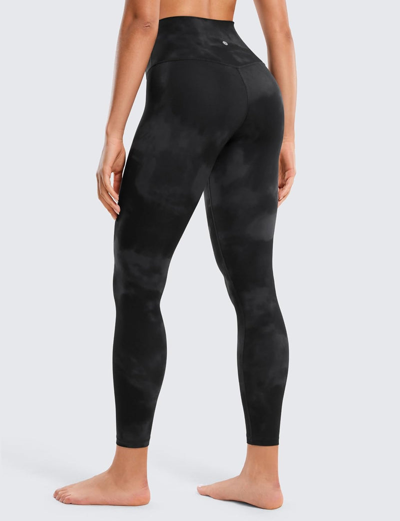 CRZ YOGA Women's Butter Luxe Leggings 25 Inches - High Waisted Buttery Soft Comfort Lounge Leggings