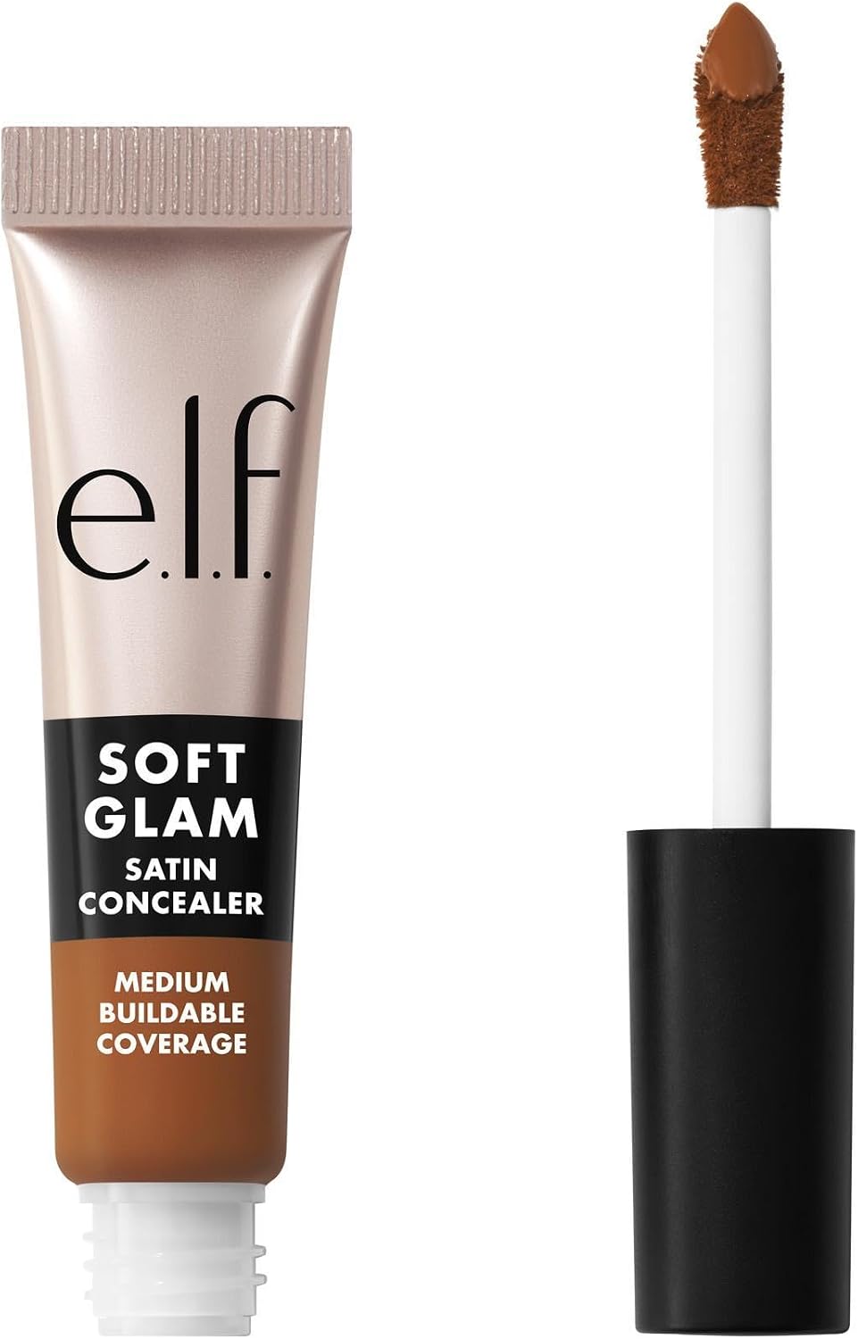 e.l.f. Soft Glam Satin Concealer, Medium Coverage for Impurities and Eye Area, Does Not Soop, Long-Lasting, Vegan and Cruelty Free, 10 Fair Cool – image 9