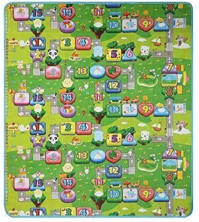 Kid's Floor Activity Happy Farm Rug Crawling Carpet - 1.2mx1.8m
