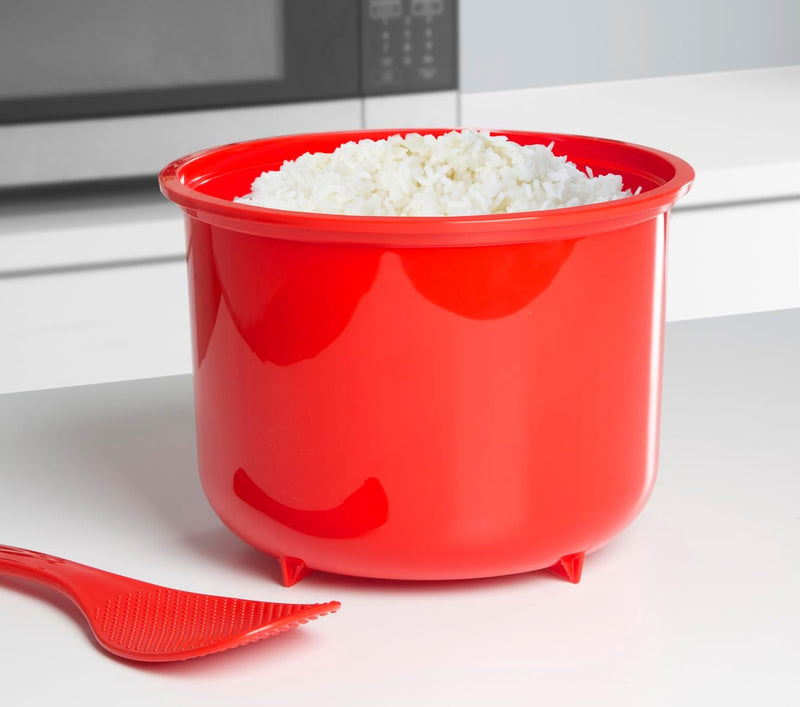 Sistema Microwave Collection Steamer, Large, 109 oz./3.2 L, Red 2.6L Red 1110