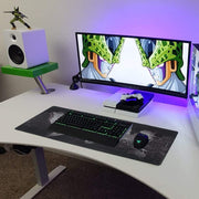 SKY-TOUCH Gaming Mouse Pad 90x40cm, Anti-Skid Mouse Mat, World Map Mousepad Rubber Base and Stitched Edges for Gamers Office
