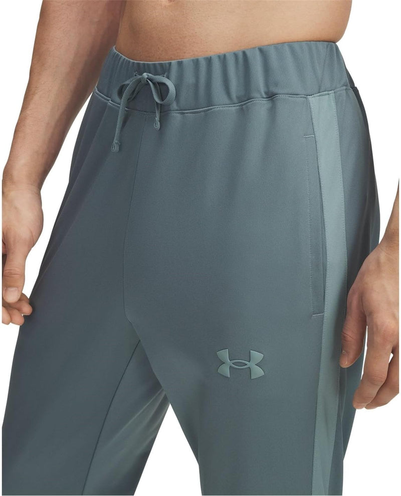 Mens Men's UA Rival Knit Tracksuit TRACK_SUIT - Jasper Blue / Serpentine / Serpentine