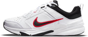 DEFYALLDAY mens LACED SHOES - WHITE/BLACK-UNIV RED