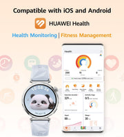WATCH GT5 41mm Smartwatch, upto7 Days Battery Life,Sharp-Edged Design Watch, Health Tracking, iOS & Android Compatible, 3 Months HUAWEI Care+, Blue