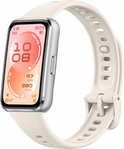 Band 11 AMOLED Display, Sleep & Stress monitoring Smart Watch, Upto 14 Days Battery Life, 50m Water Resistance, Fitness & health Tracker, Android&iOS compatible, Metallic Black - Metallic White