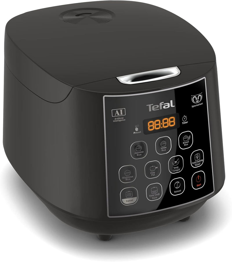 Tefal Easy Rice Plus Fuzzy Logic Spherical 1.8L Rice Cooker RK736B