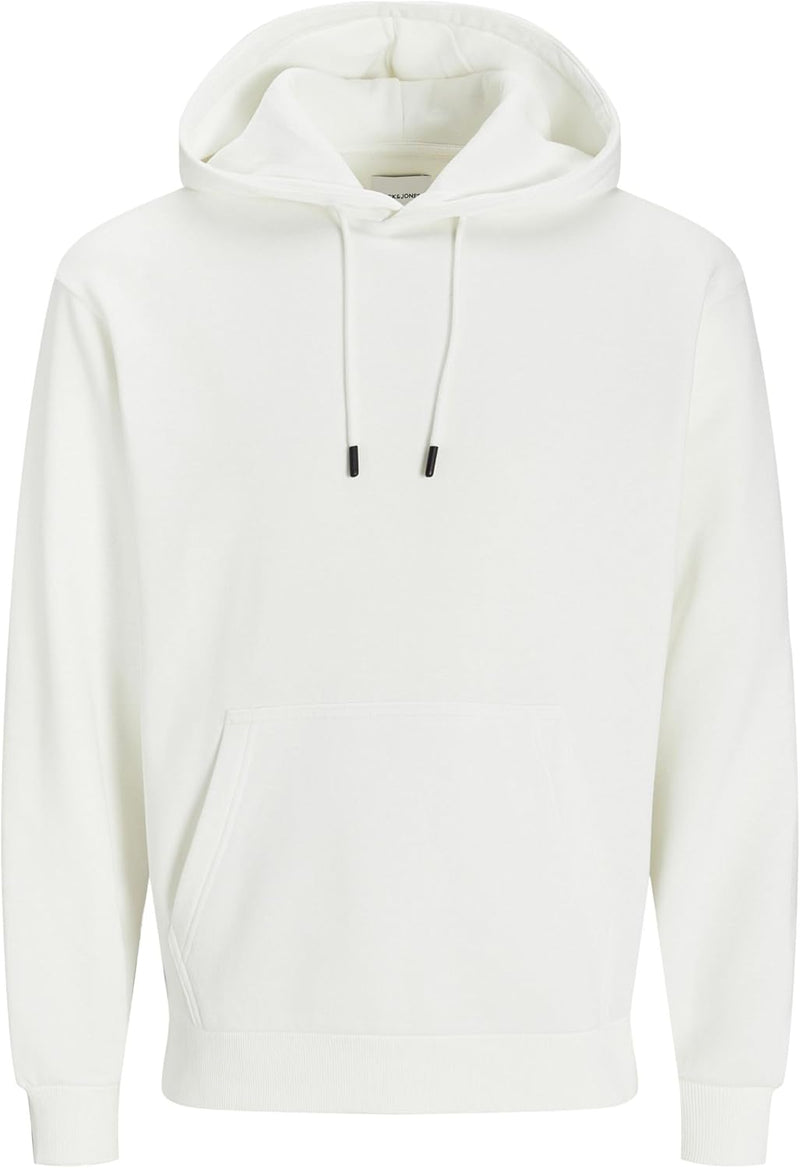 mens Jjebradley Sweat Hood Noos Jjebradley Sweat Hood Noos (pack of 1) - Cloud dancer