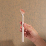 ALBEAUT Liquid Blush Brush Angled for Cheek Makeup,Cream Foundation Contour Bronzer highlight Blending, Angled Face Makeup Tool (Multitask Face Brush)