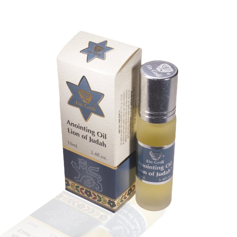 Ein Gedi New !!! Roll On Anointing Oil Lion of Judah 0.34oz from Holyland Jerusalem