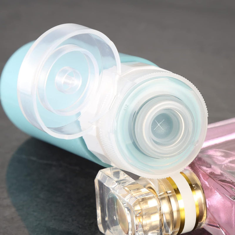 Gemice Bottles for Toiletries Tsa Approved Travel Size Containers BPA Free Leak Proof Refillable Liquid Travel Accessories for Cometic Shampoo and Lotion Soap