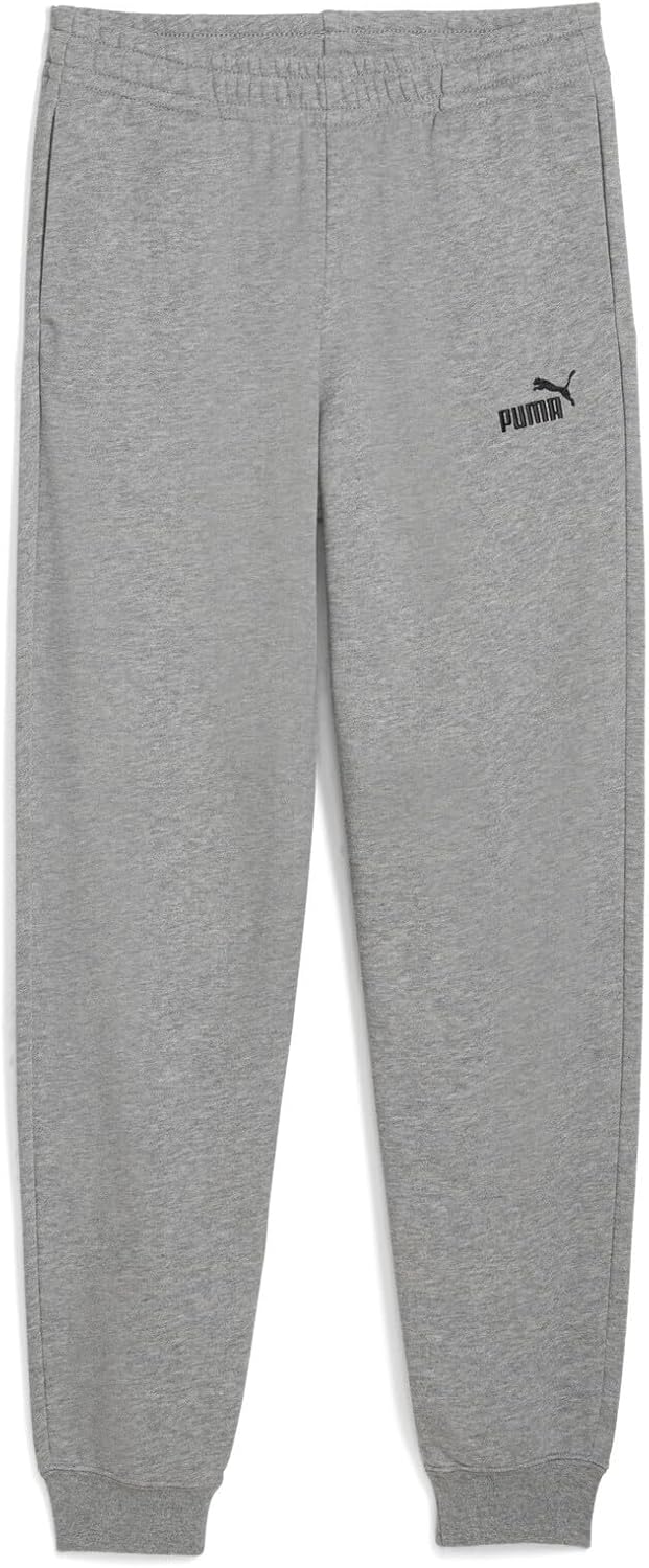 Unisex Kids ESS No. 1 Logo Sweatpants Knitted Pants - Medium Grey Heather