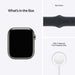 Apple Watch Series 7 (GPS + Cellular, 45mm) Smart watch - Graphite Stainless Steel Case with Midnight Sport Band - Regular. Fitness Tracker, Blood Oxygen & ECG Apps, Water Resistant (Renewed)