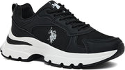 U.S POLO ASSN. LEAH GLB 5FX OD_POWDER womens Sneaker - Black