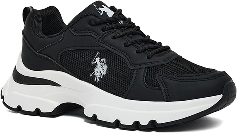 U.S POLO ASSN. LEAH GLB 5FX OD_POWDER womens Sneaker - Black