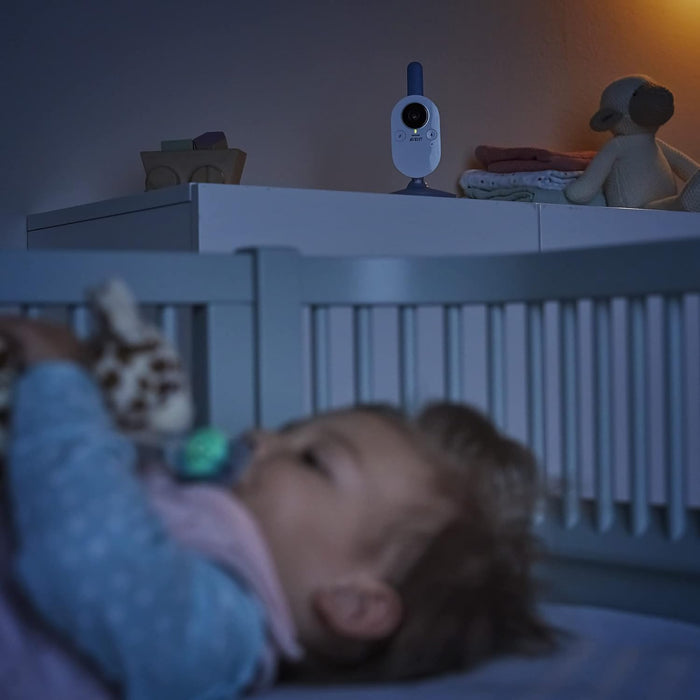 Philips Avent Advanced Digital Baby Monitor, SCD833/05, White, Wired