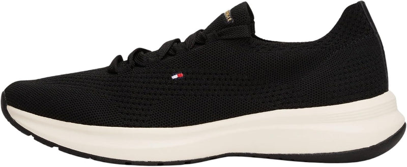 Knit Runner womens Sneakers - Black