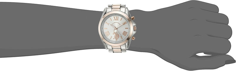 Womens Quartz Watch, Analog Display and Stainless Steel Strap USC40118
