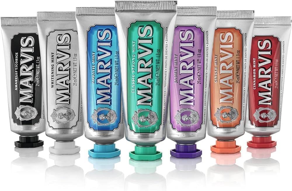 Marvis Sweet & Sour Rhubarb Toothpaste, Rhubarb, 75 milliliters