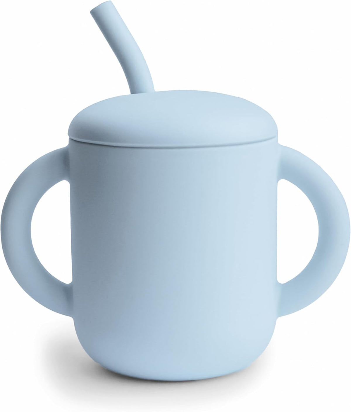 Silicone Training Cup + Straw Blush – image 2